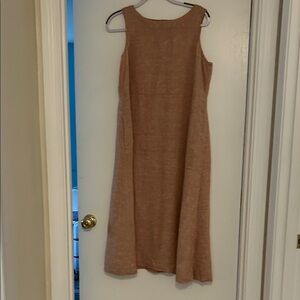 J. Jill Classic Brown Midi Dress